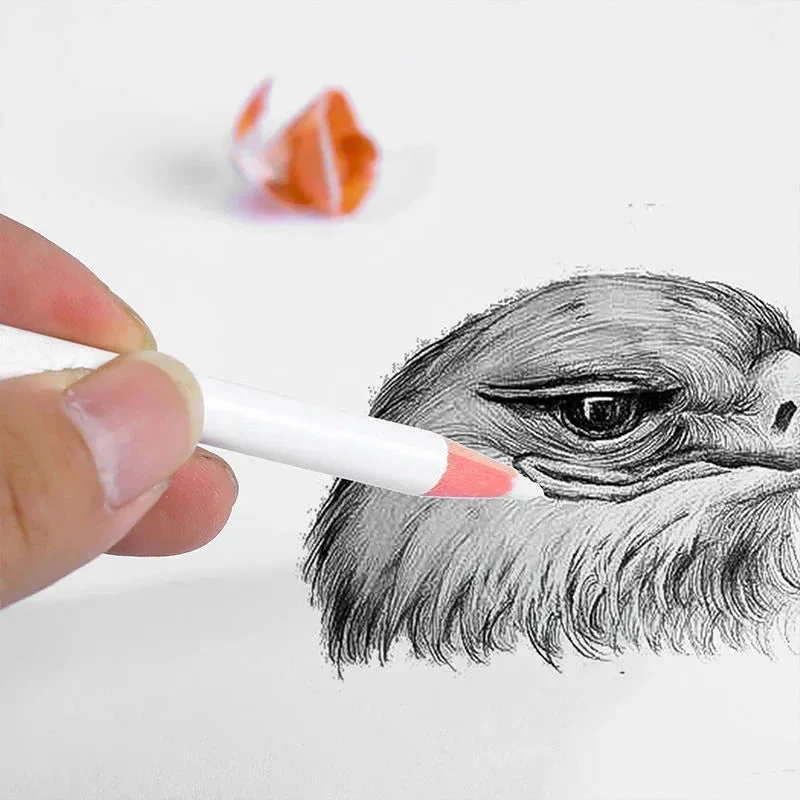 2pcs Pen Shape Eraser