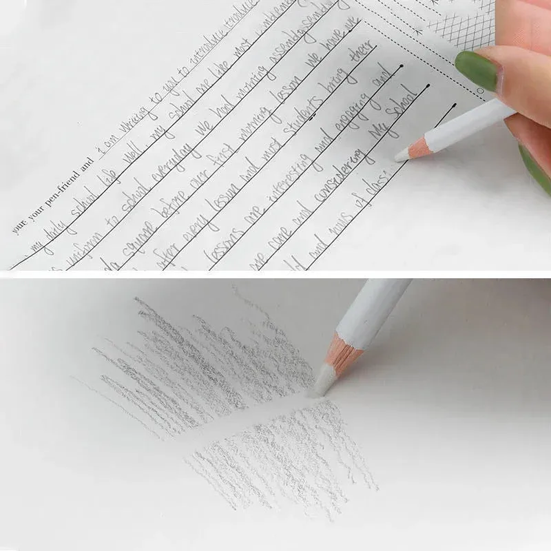 2pcs Pen Shape Eraser