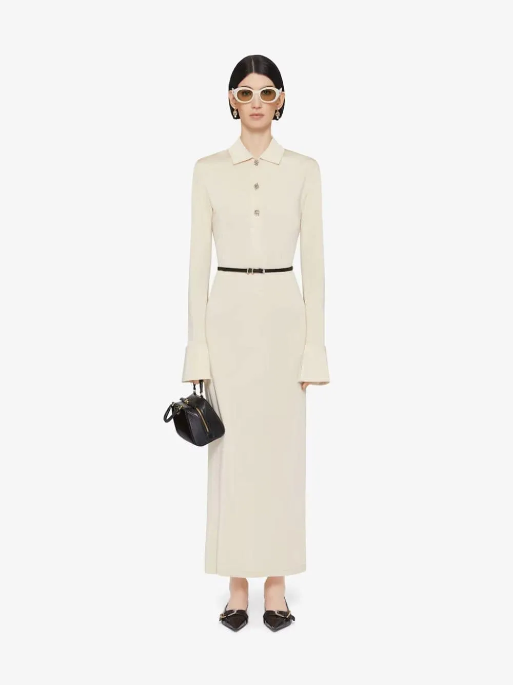 4G Detail Voyou Jersey Dress