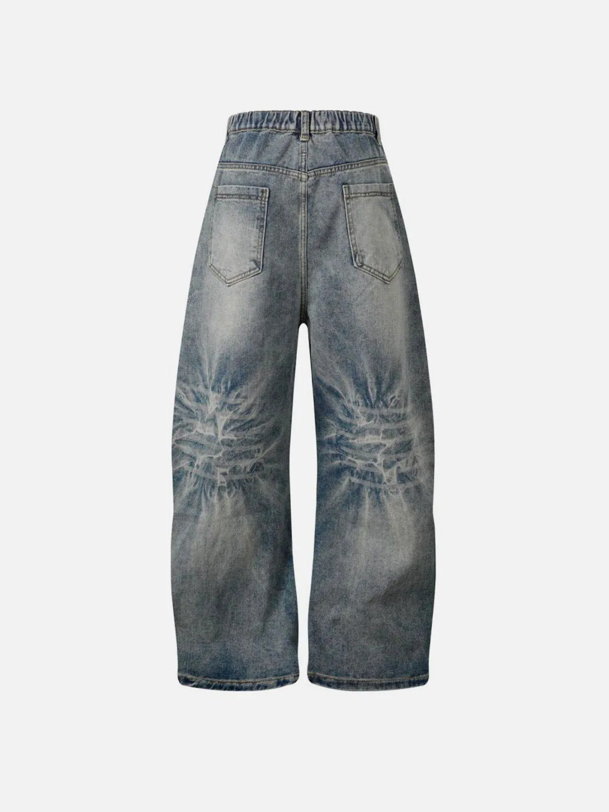 Aelfric Eden Deconstruction Patchwork Washed Loose Jeans