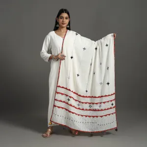 Applique Patchwork Cotton Tagai Kantha Dupatta 66
