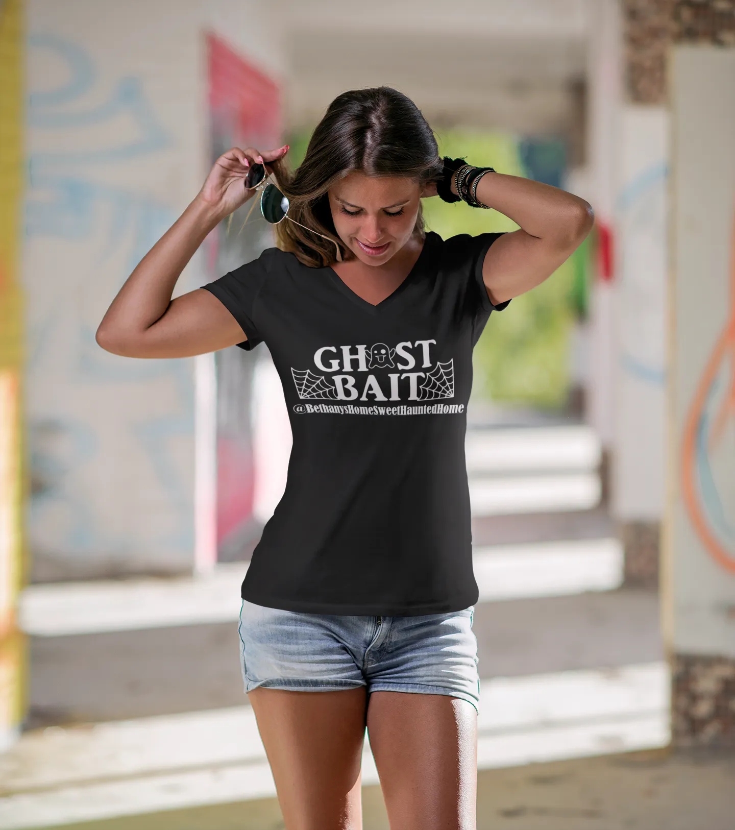Bethany's Relaxed V-Neck T-Shirt