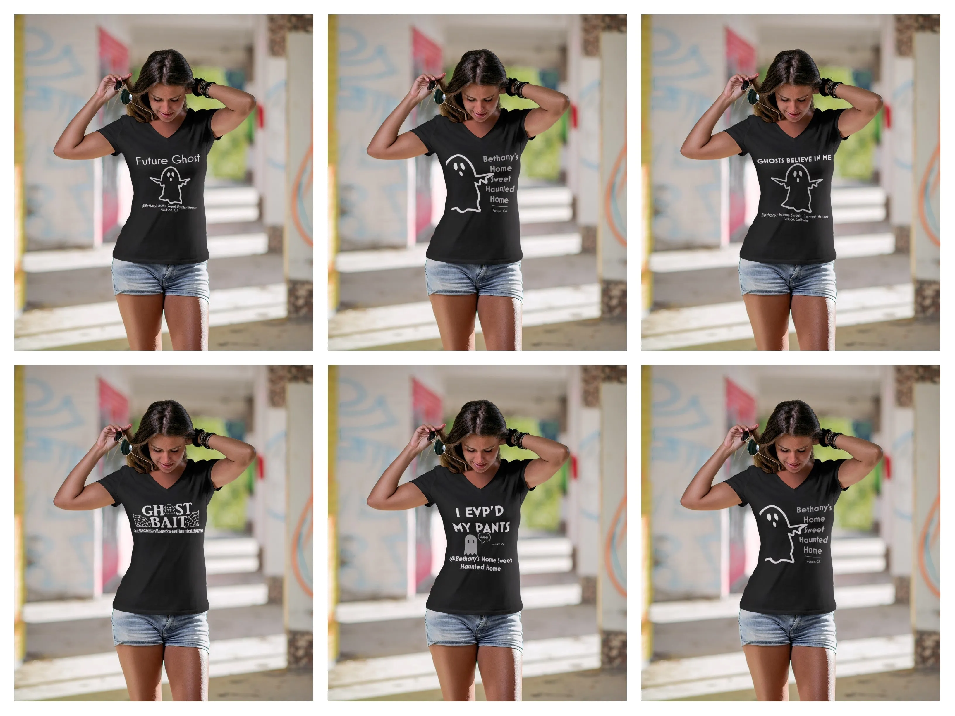 Bethany's Relaxed V-Neck T-Shirt