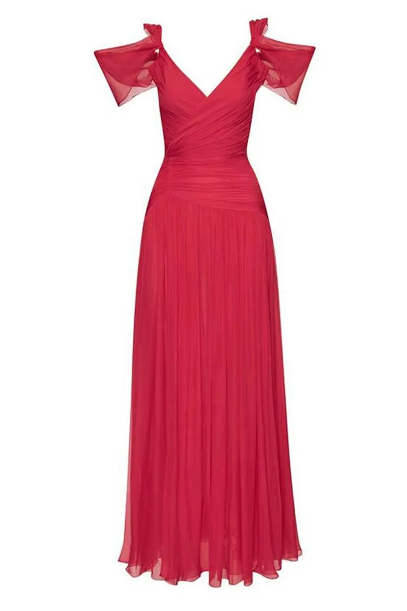 Bettina Chiffon Graceful Maxi Dress