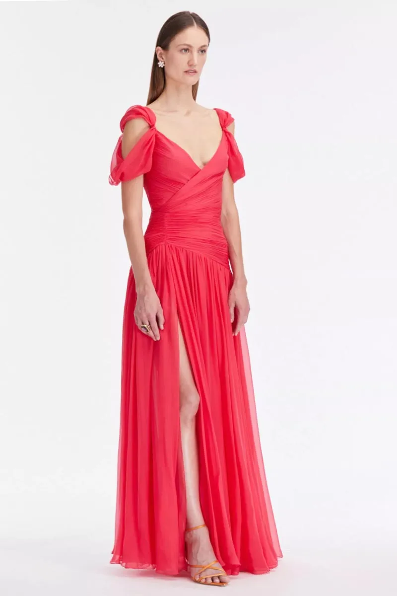 Bettina Chiffon Graceful Maxi Dress
