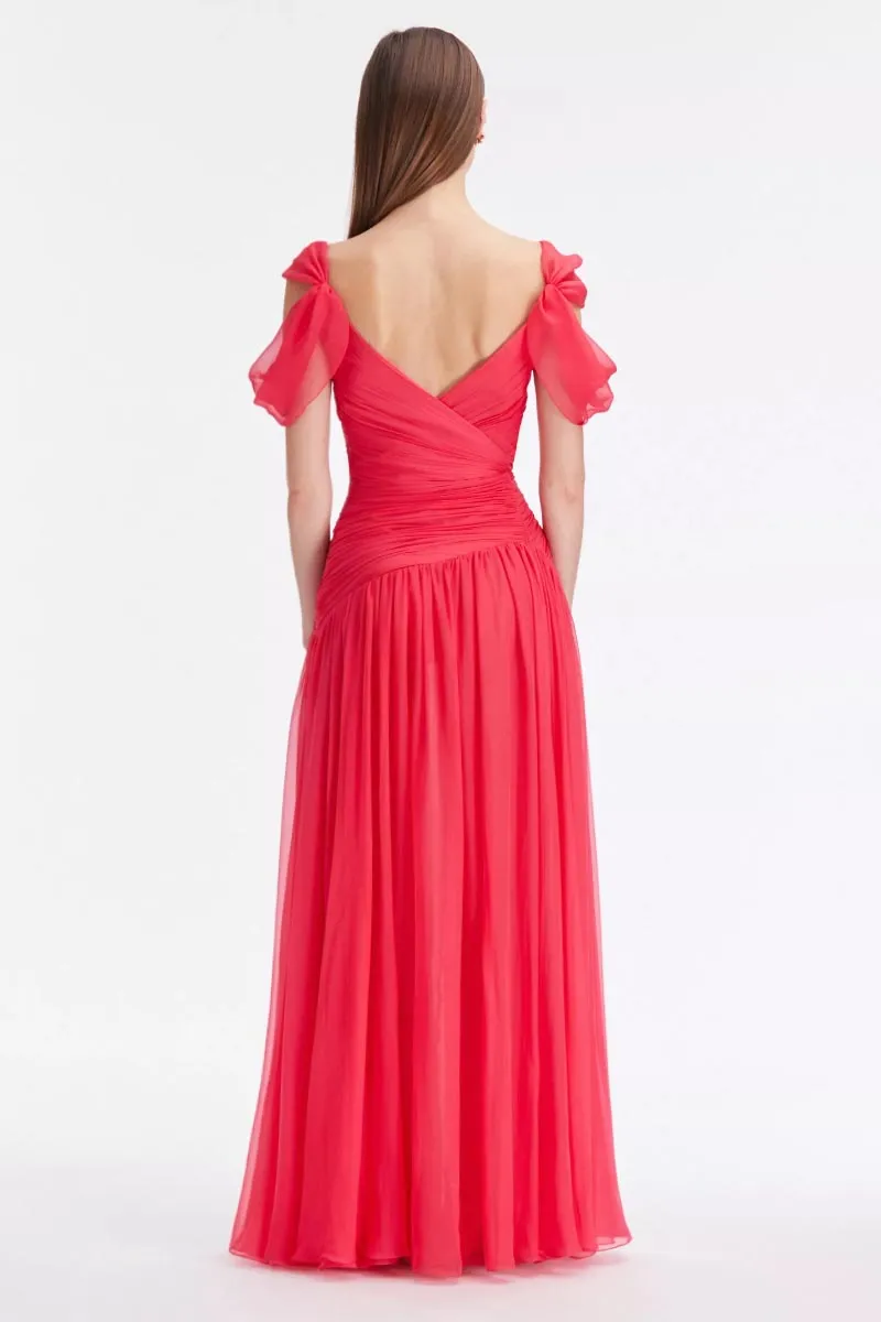 Bettina Chiffon Graceful Maxi Dress