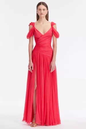 Bettina Chiffon Graceful Maxi Dress