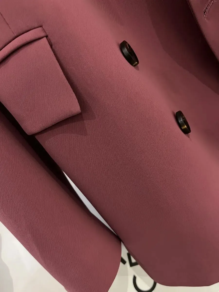Blazer - Dames - Elegante KARMINA Blazer van Hoogwaardige Stof met Moderne Pasvorm