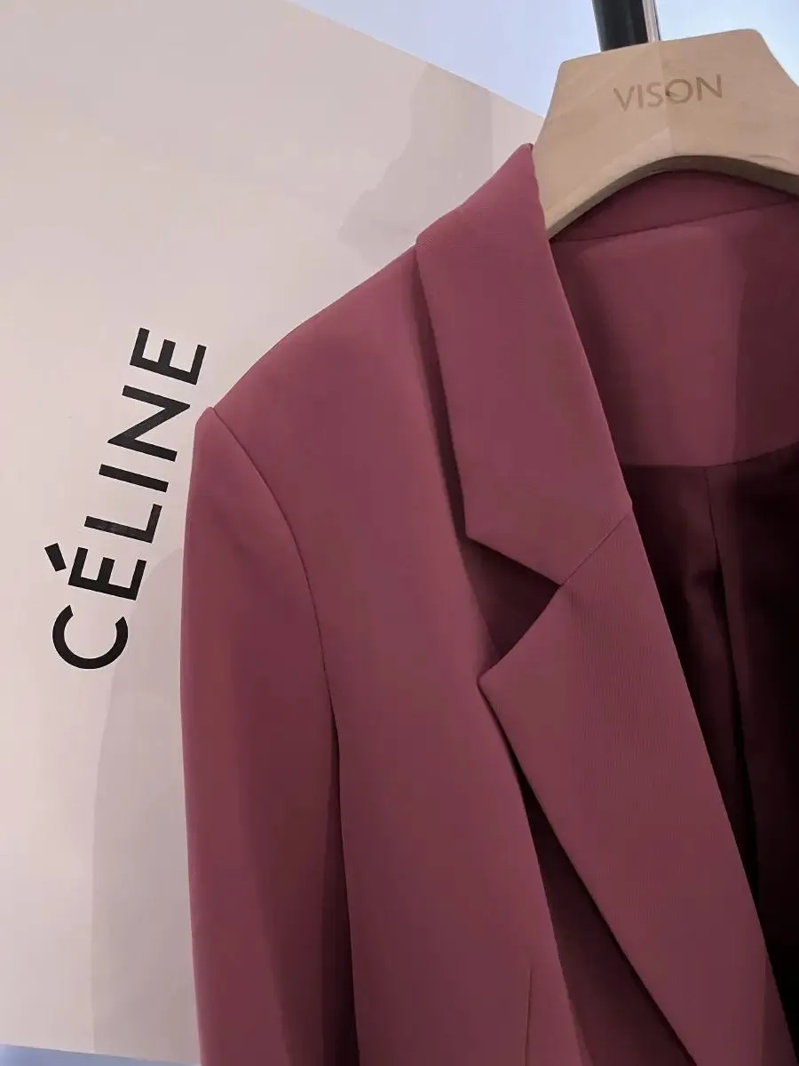 Blazer - Dames - Elegante KARMINA Blazer van Hoogwaardige Stof met Moderne Pasvorm