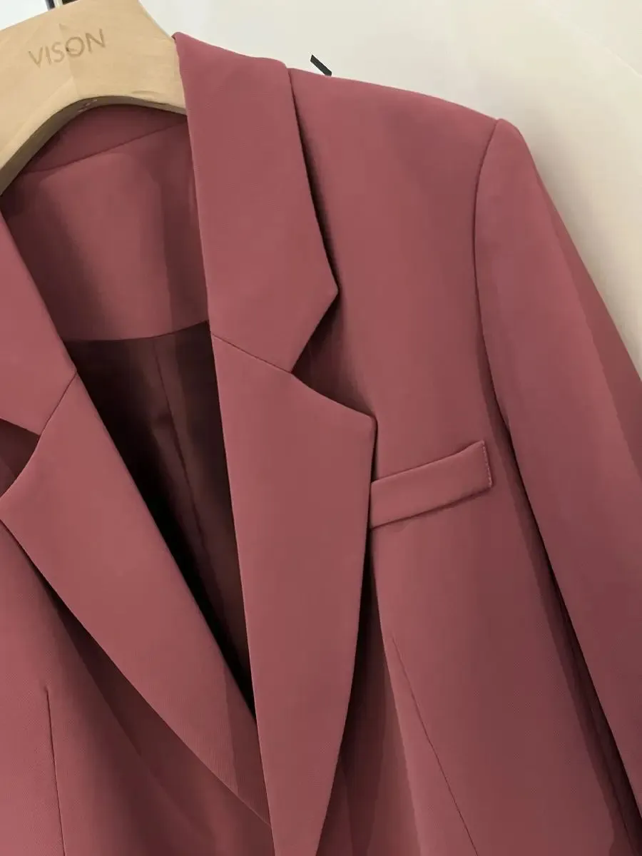 Blazer - Dames - Elegante KARMINA Blazer van Hoogwaardige Stof met Moderne Pasvorm