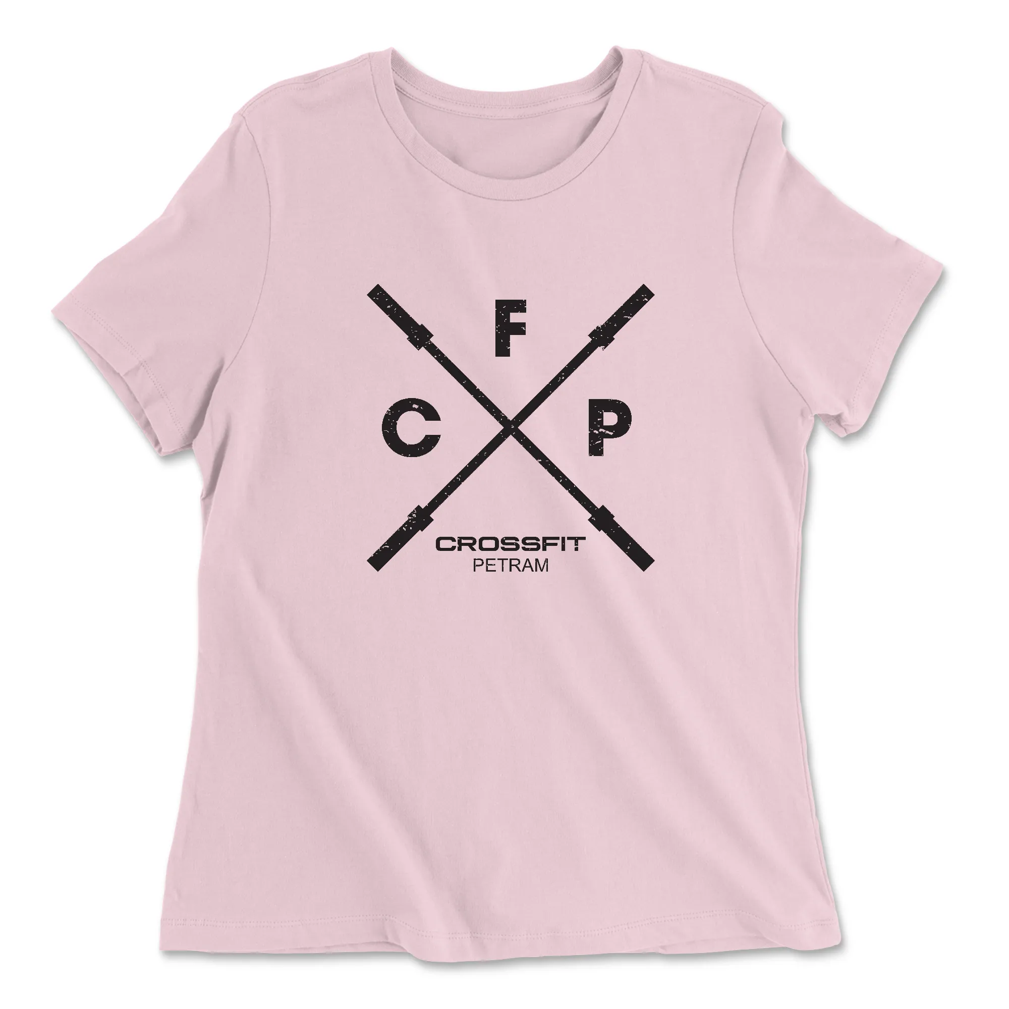 CrossFit Petram CFP Black Womens - Relaxed Jersey T-Shirt