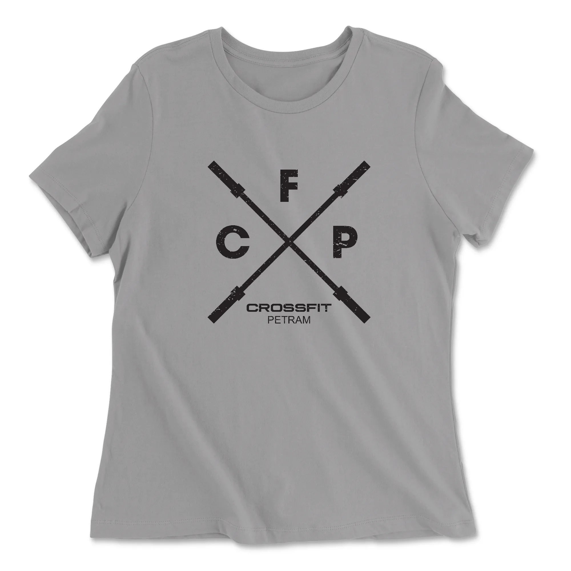 CrossFit Petram CFP Black Womens - Relaxed Jersey T-Shirt