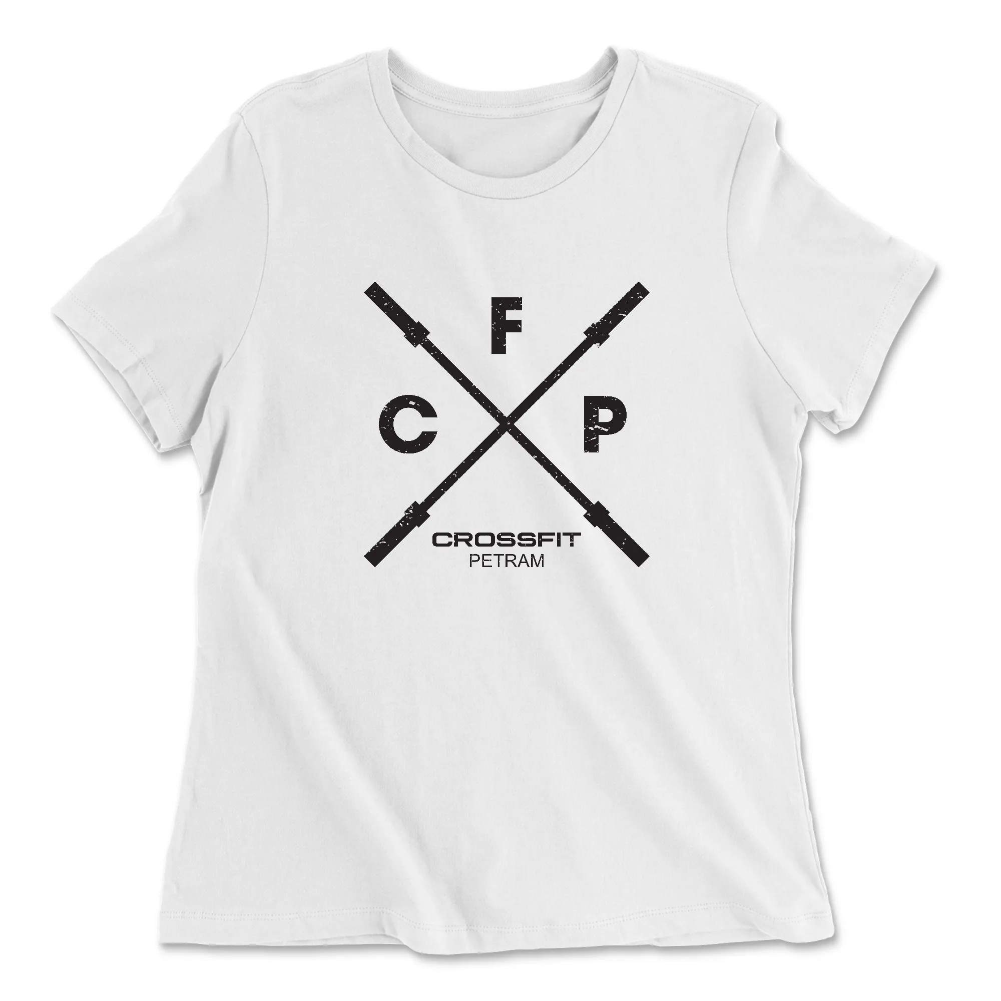 CrossFit Petram CFP Black Womens - Relaxed Jersey T-Shirt