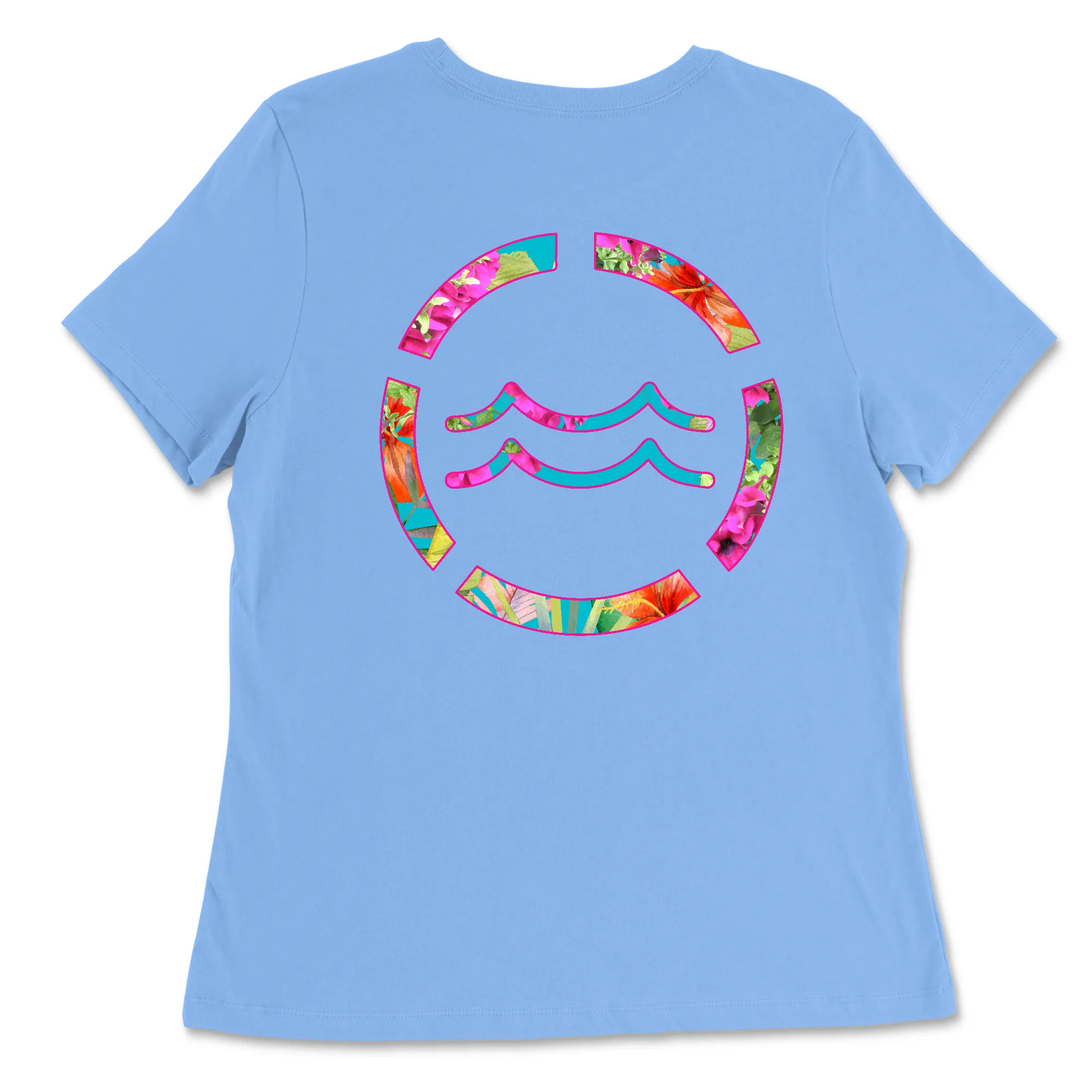 CrossFit Rappahannock Tropical Womens - Relaxed Jersey T-Shirt