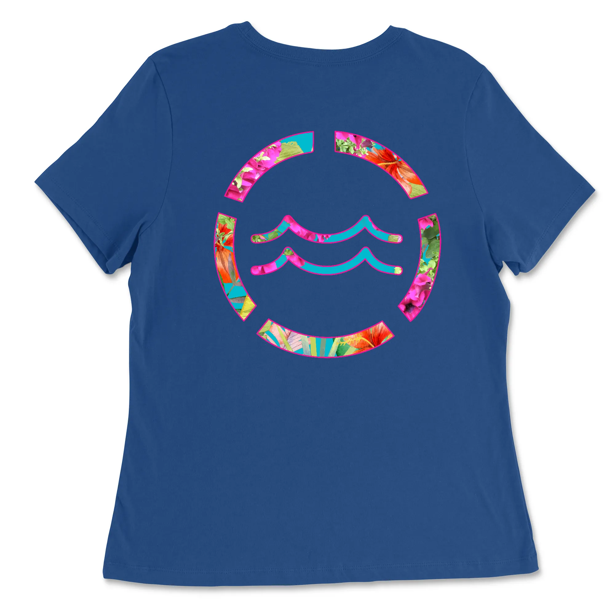 CrossFit Rappahannock Tropical Womens - Relaxed Jersey T-Shirt