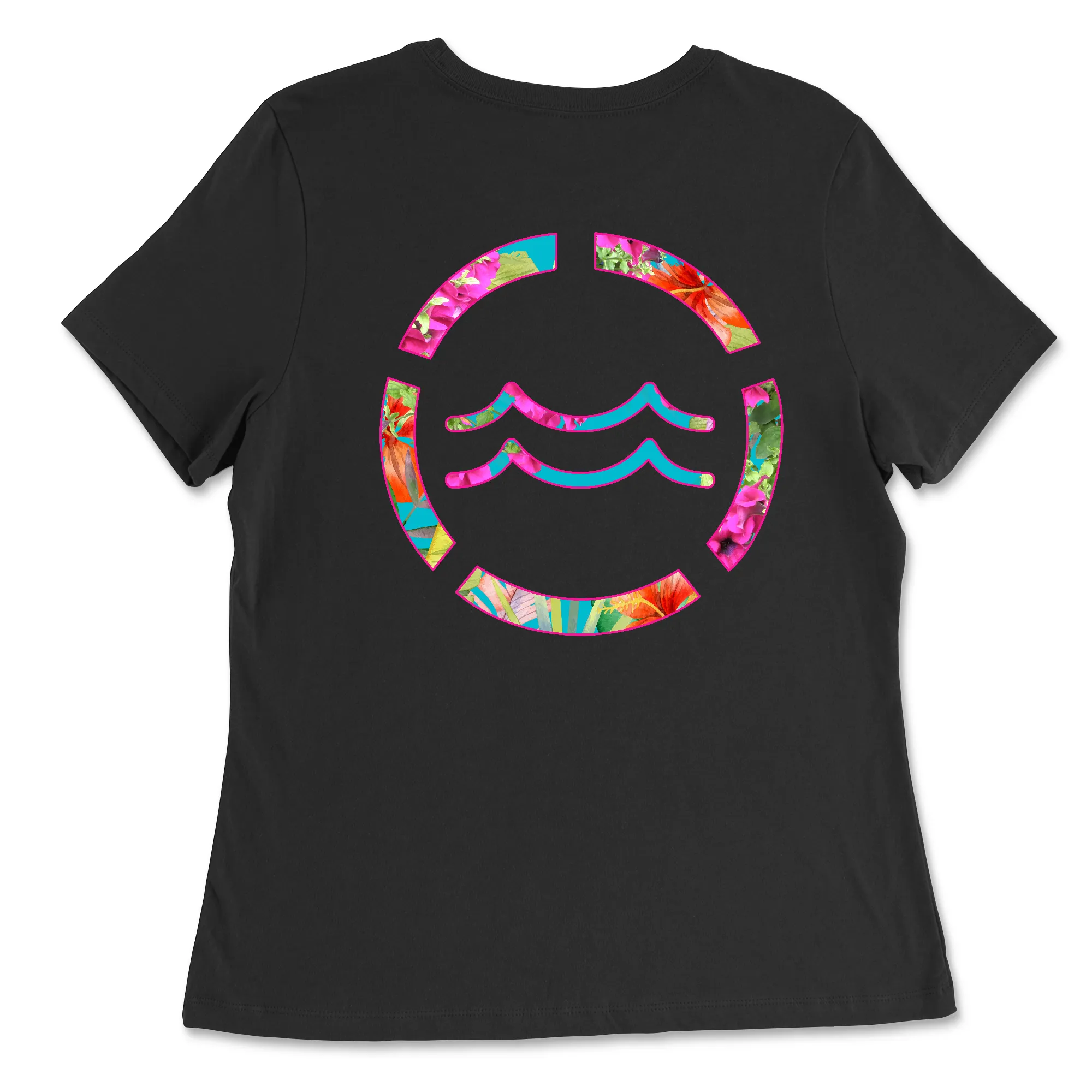CrossFit Rappahannock Tropical Womens - Relaxed Jersey T-Shirt