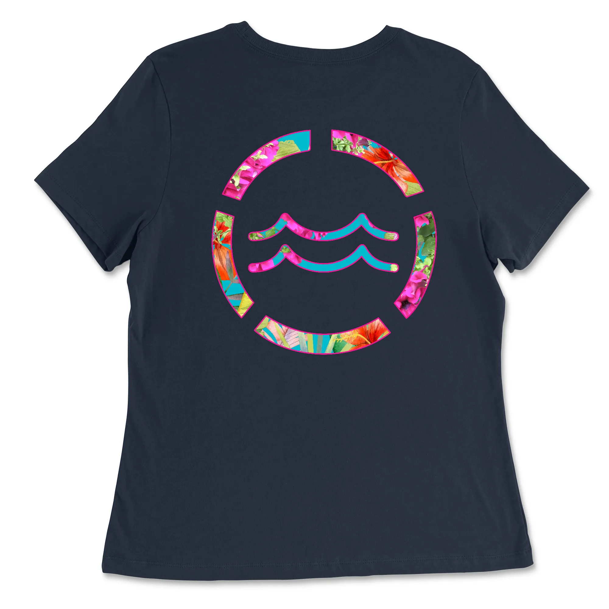 CrossFit Rappahannock Tropical Womens - Relaxed Jersey T-Shirt