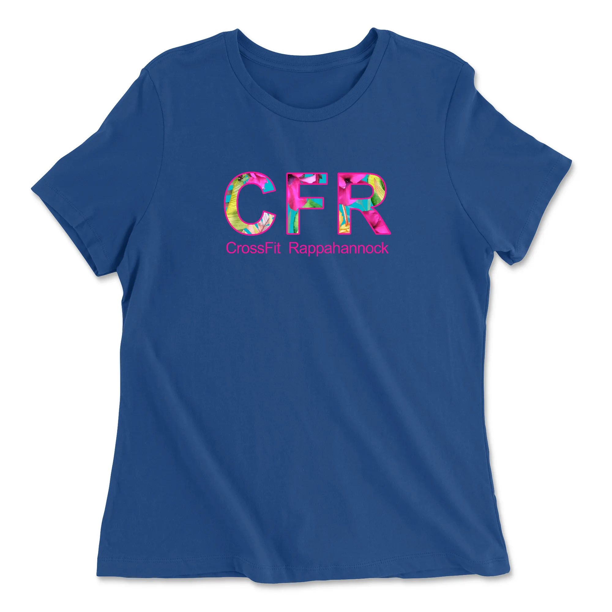 CrossFit Rappahannock Tropical Womens - Relaxed Jersey T-Shirt