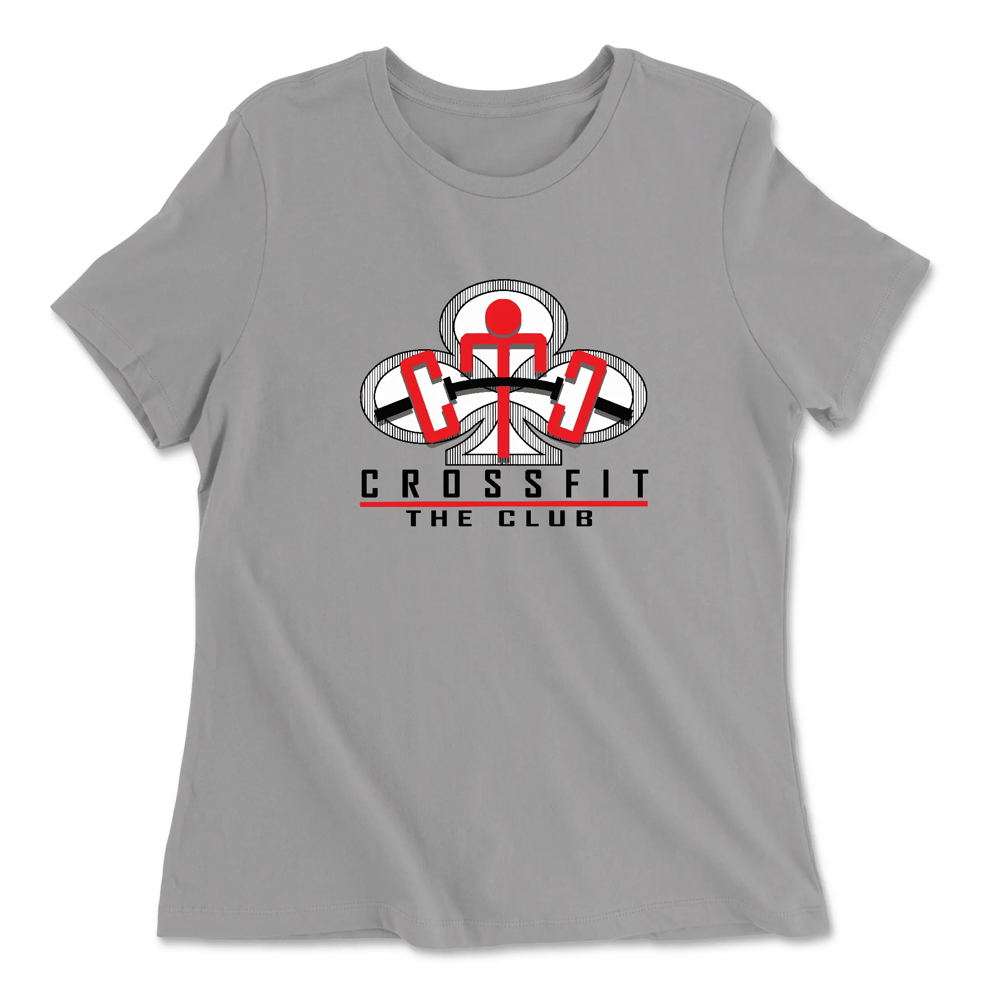 CrossFit The Club - Red Women's Relaxed Jersey T-Shirt