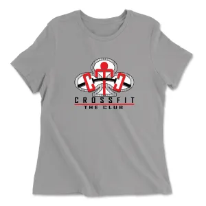 CrossFit The Club - Red Women's Relaxed Jersey T-Shirt