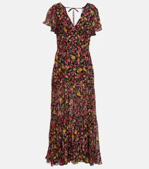 Delicia Floral Georgette Maxi Dress RIXO Multicolor
