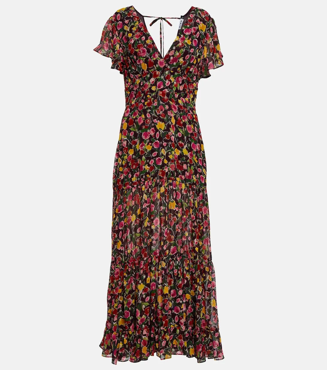 Delicia Floral Georgette Maxi Dress RIXO Multicolor