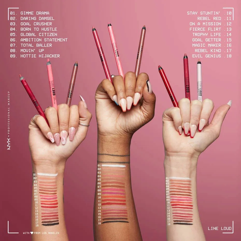 DELINEADOR DE LABIOS LINE LOUD - NYX PROFESSIONAL MAKEUP