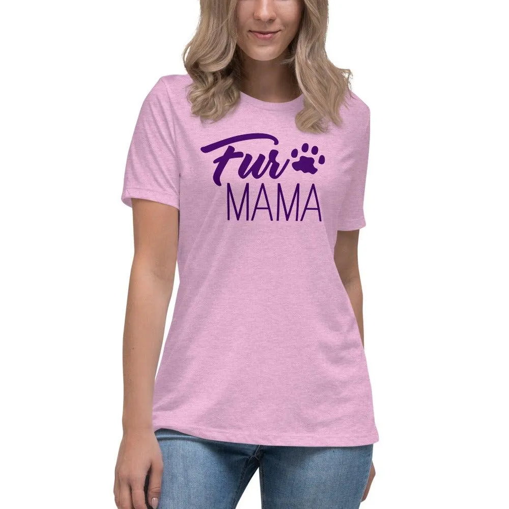 Fur Mama Women's Relaxed T-Shirt