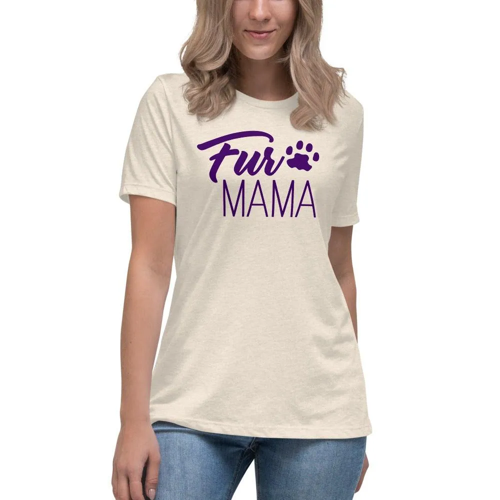 Fur Mama Women's Relaxed T-Shirt