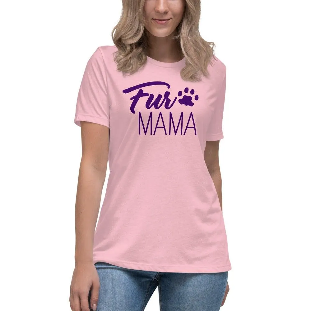 Fur Mama Women's Relaxed T-Shirt