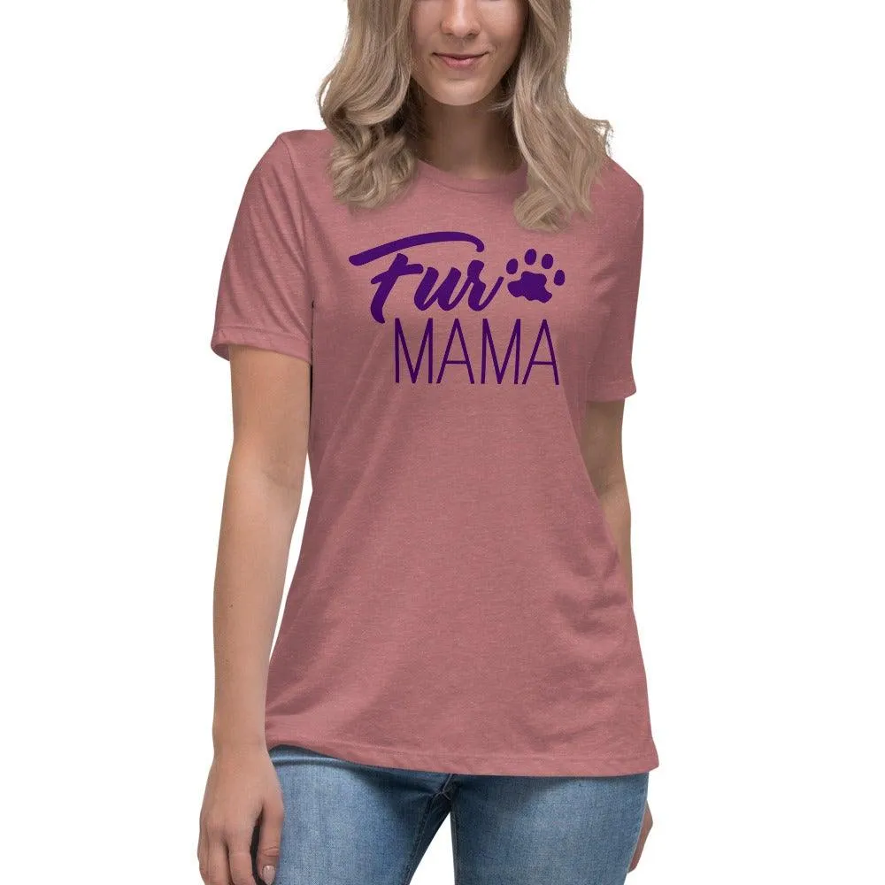 Fur Mama Women's Relaxed T-Shirt
