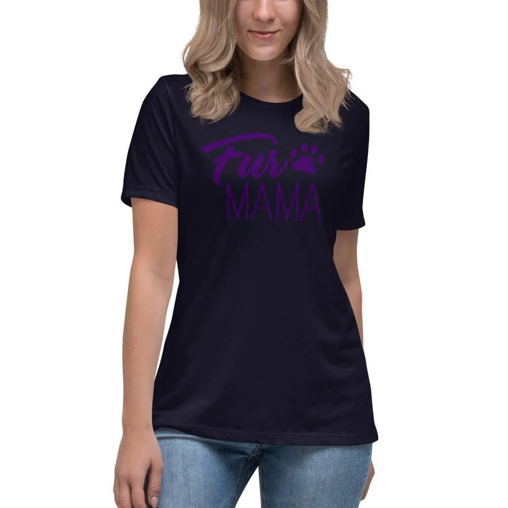 Fur Mama Women's Relaxed T-Shirt