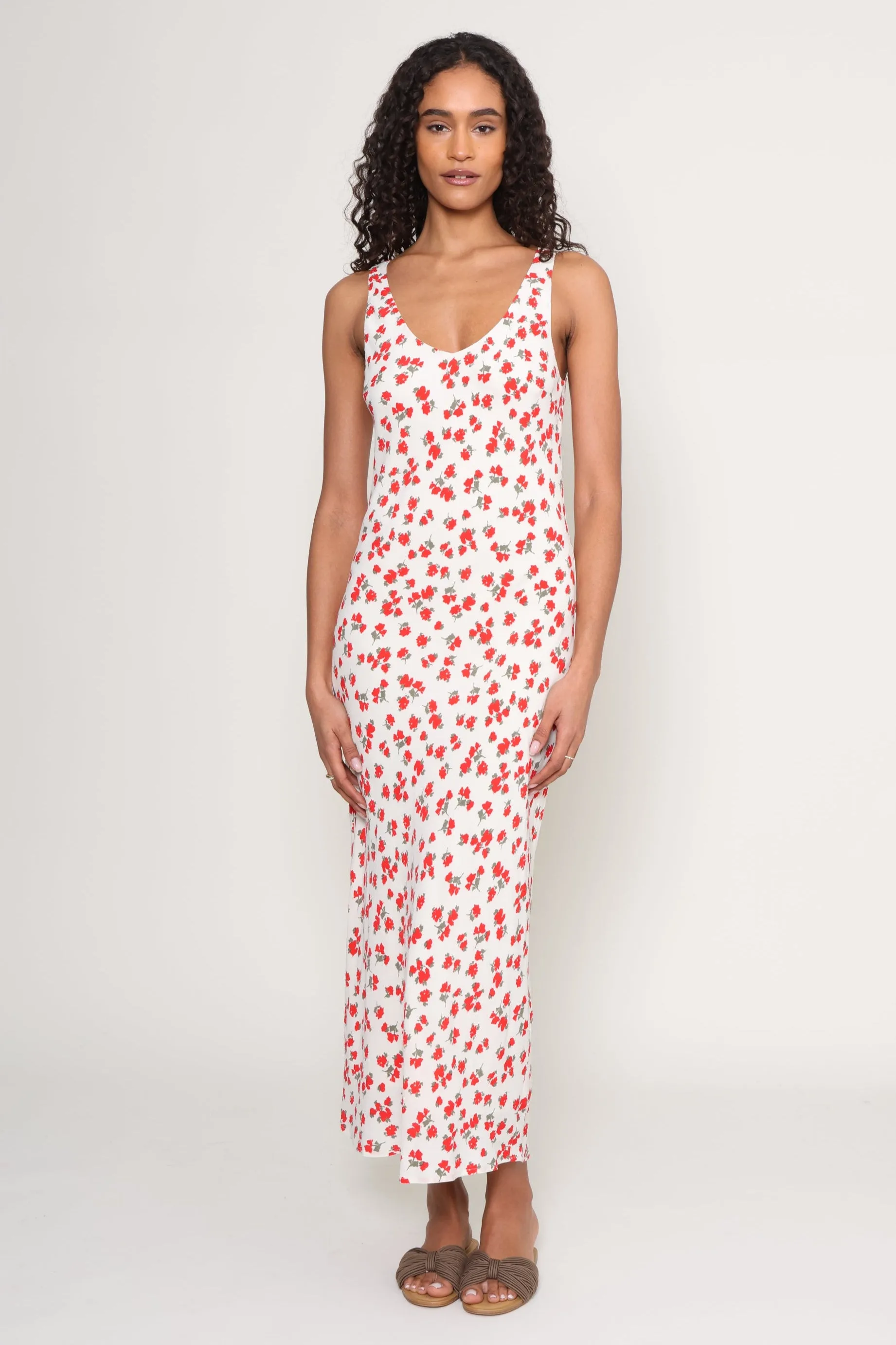 Hana La Rosa Ditsy Maxi Dress
