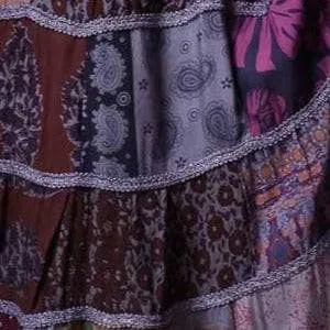 India Patchwork Skirt - As-Is-Clearance