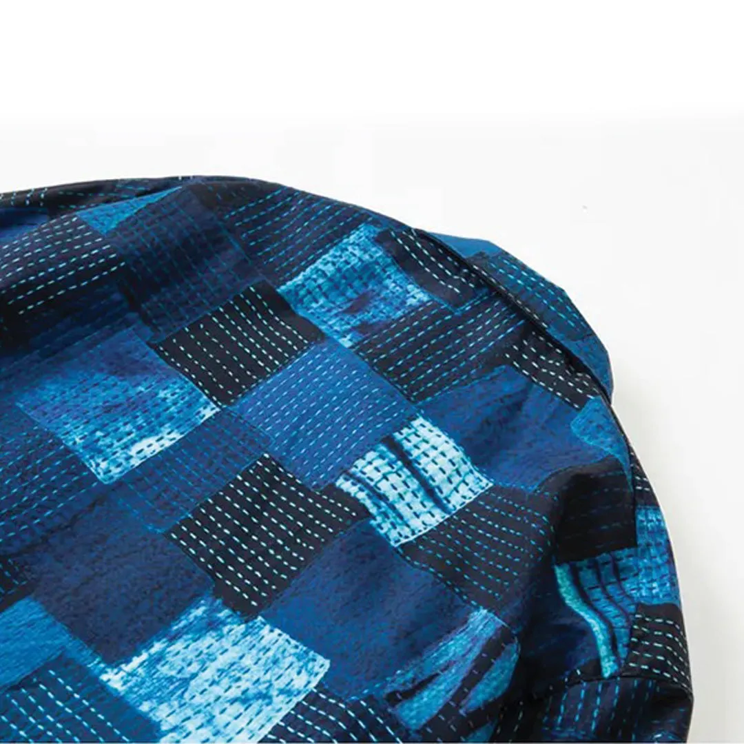 Indigo Patch Jacket