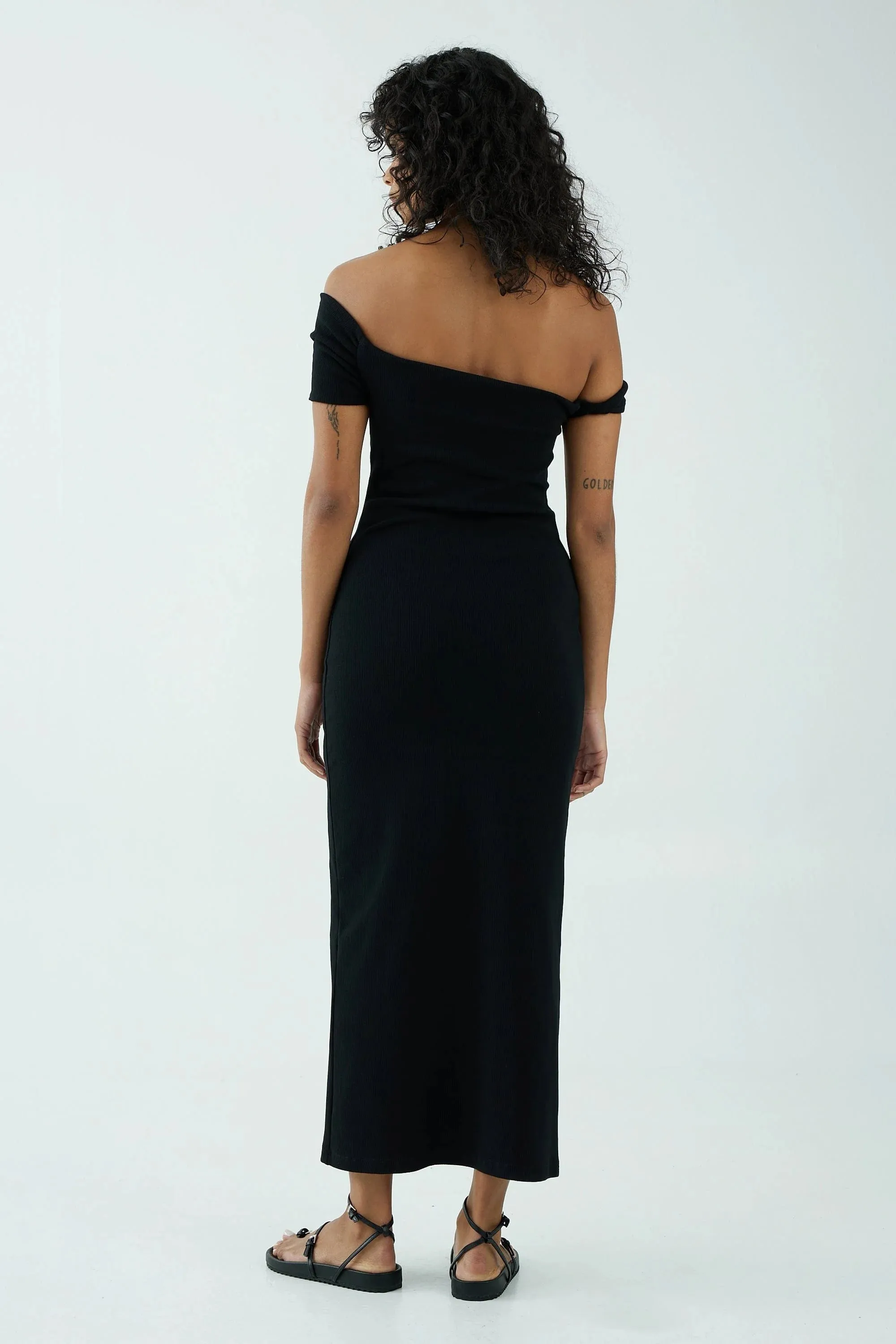 Intertwined Off Shoulder Dress
