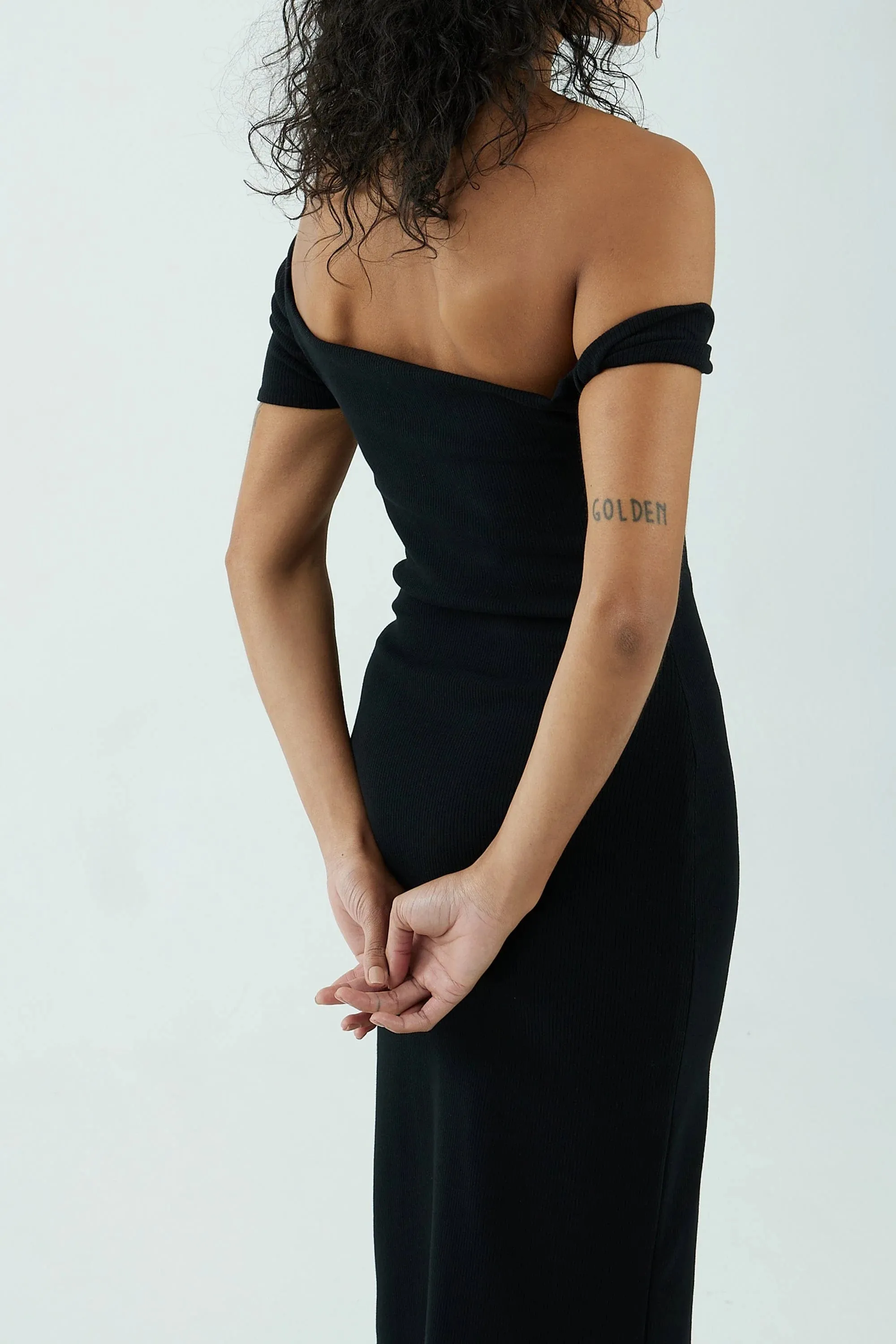 Intertwined Off Shoulder Dress