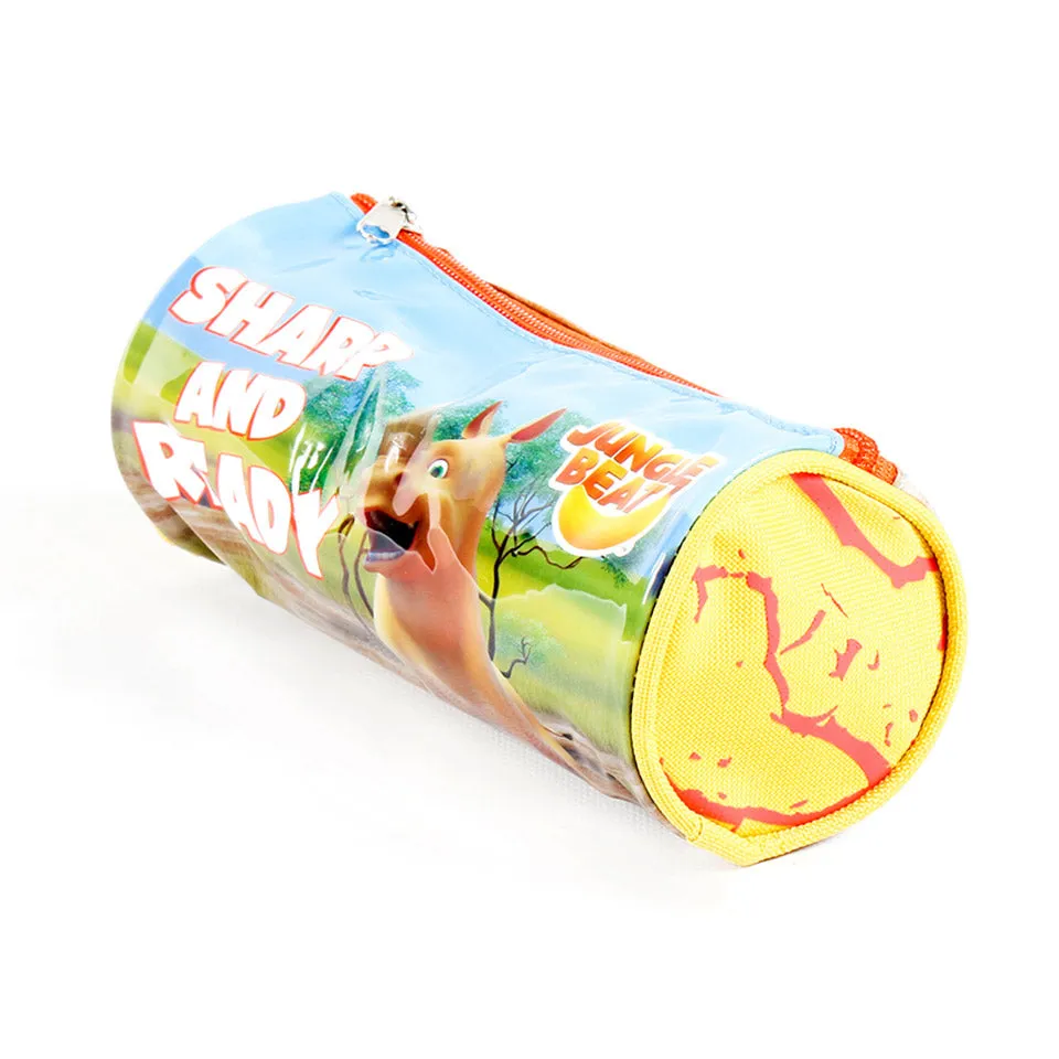 Jungle Beat Pencil Case - Colourful - Patent - JB-P-113