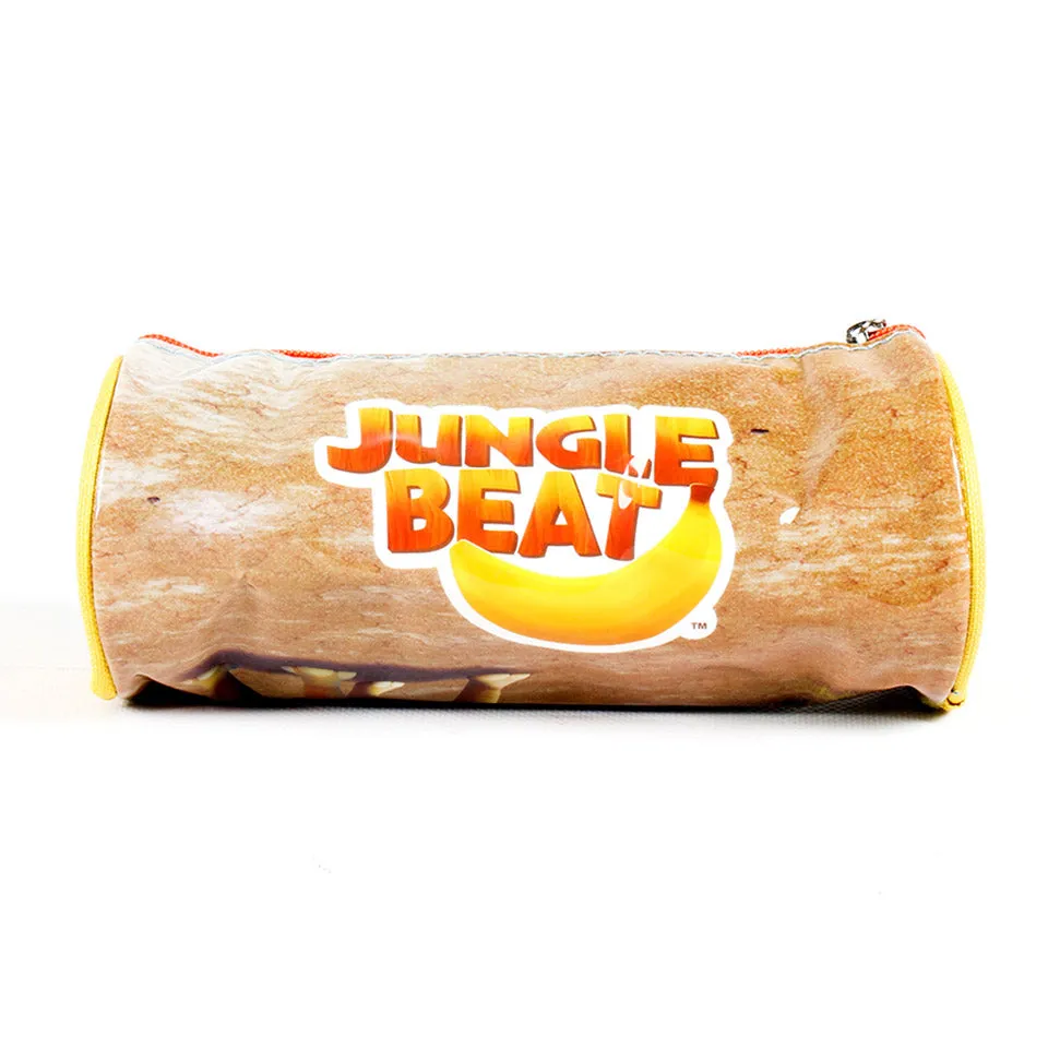 Jungle Beat Pencil Case - Colourful - Patent - JB-P-113