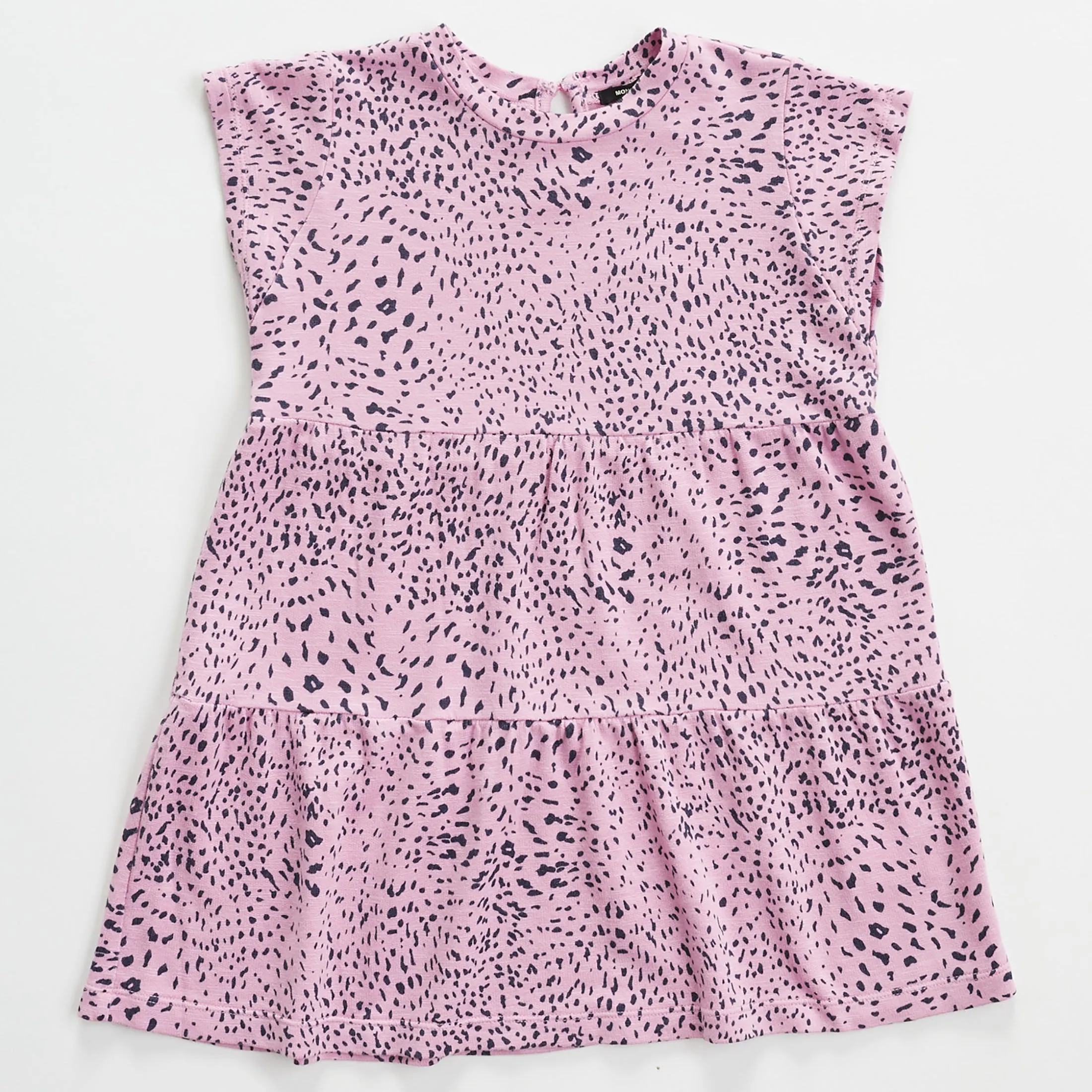 Kids Mini Cheetah Ruffle Dress