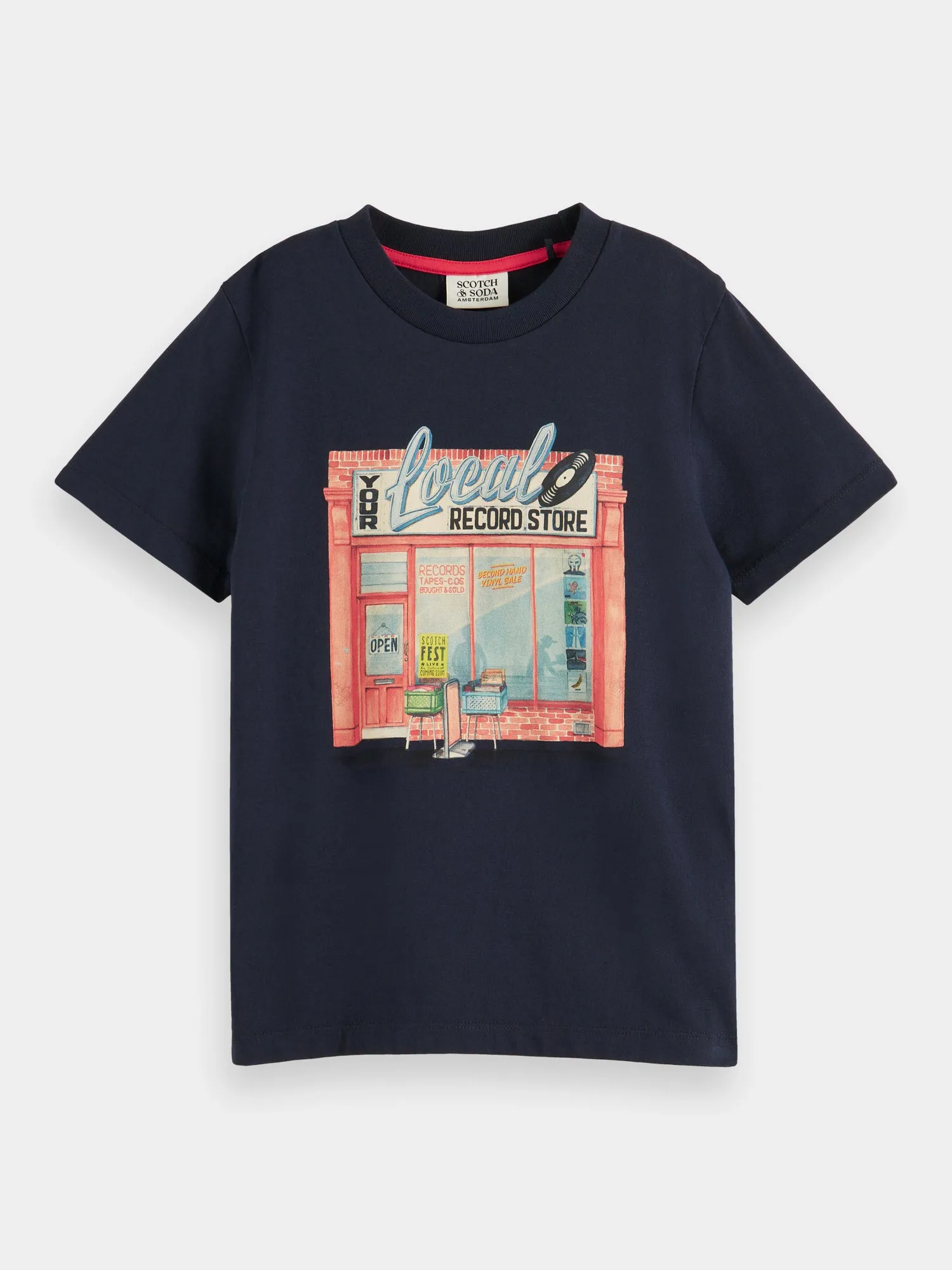 Kids - Regular-fit artwork t-shirt