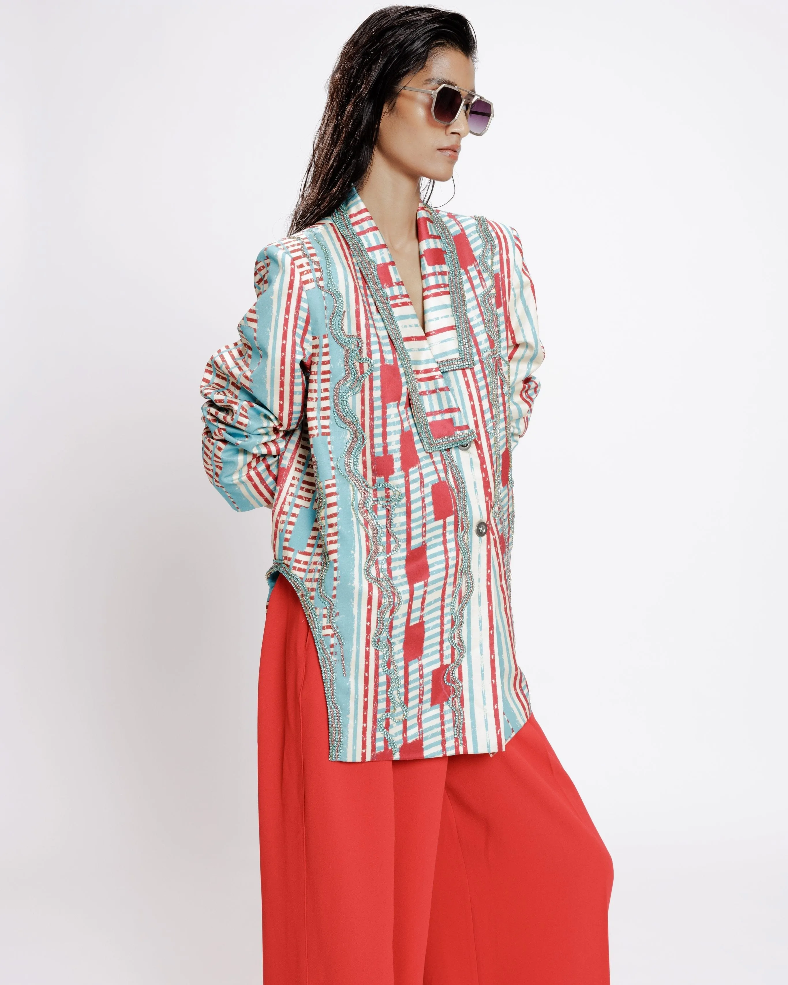 Local Shocal Embroidered Blazer