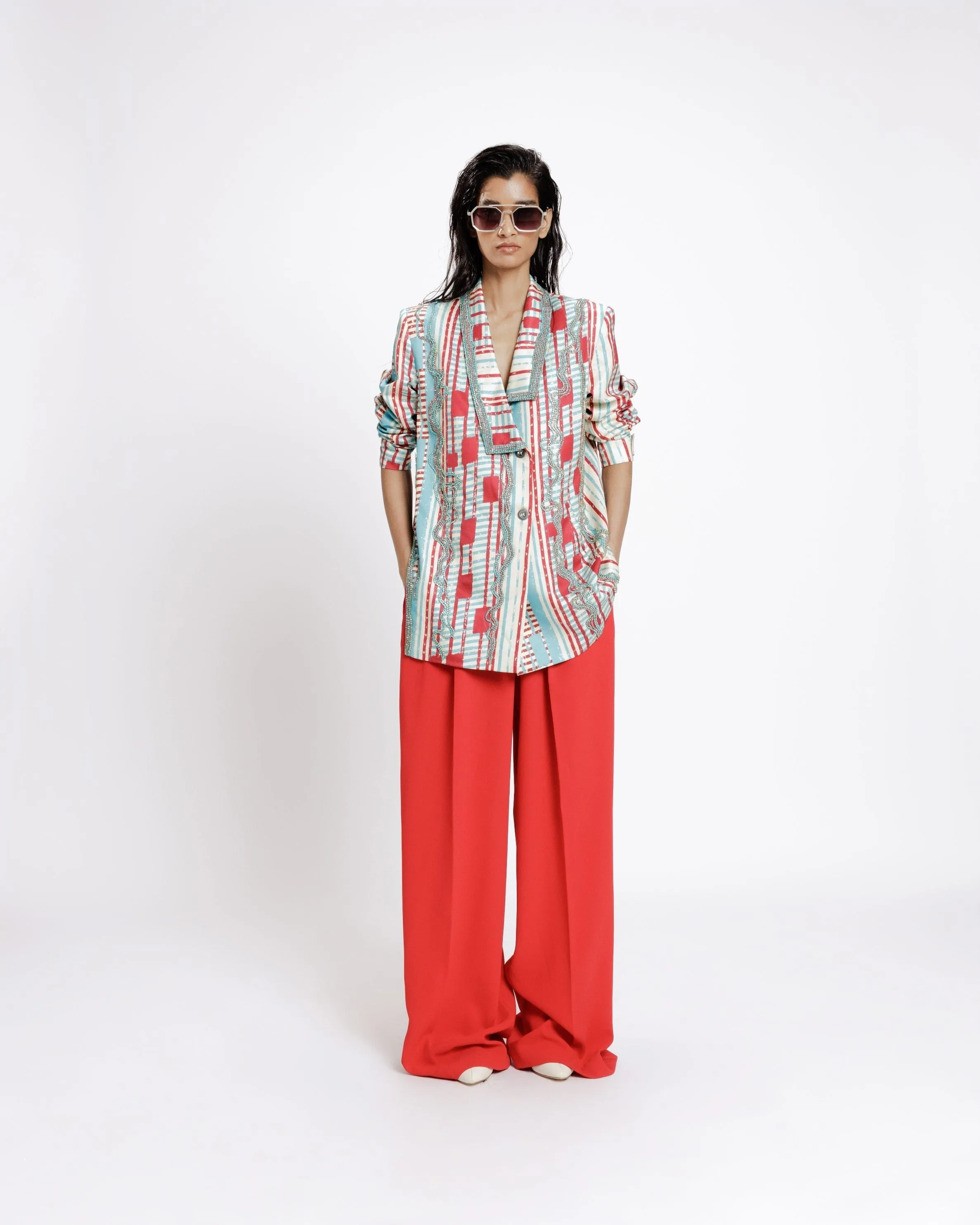 Local Shocal Embroidered Blazer