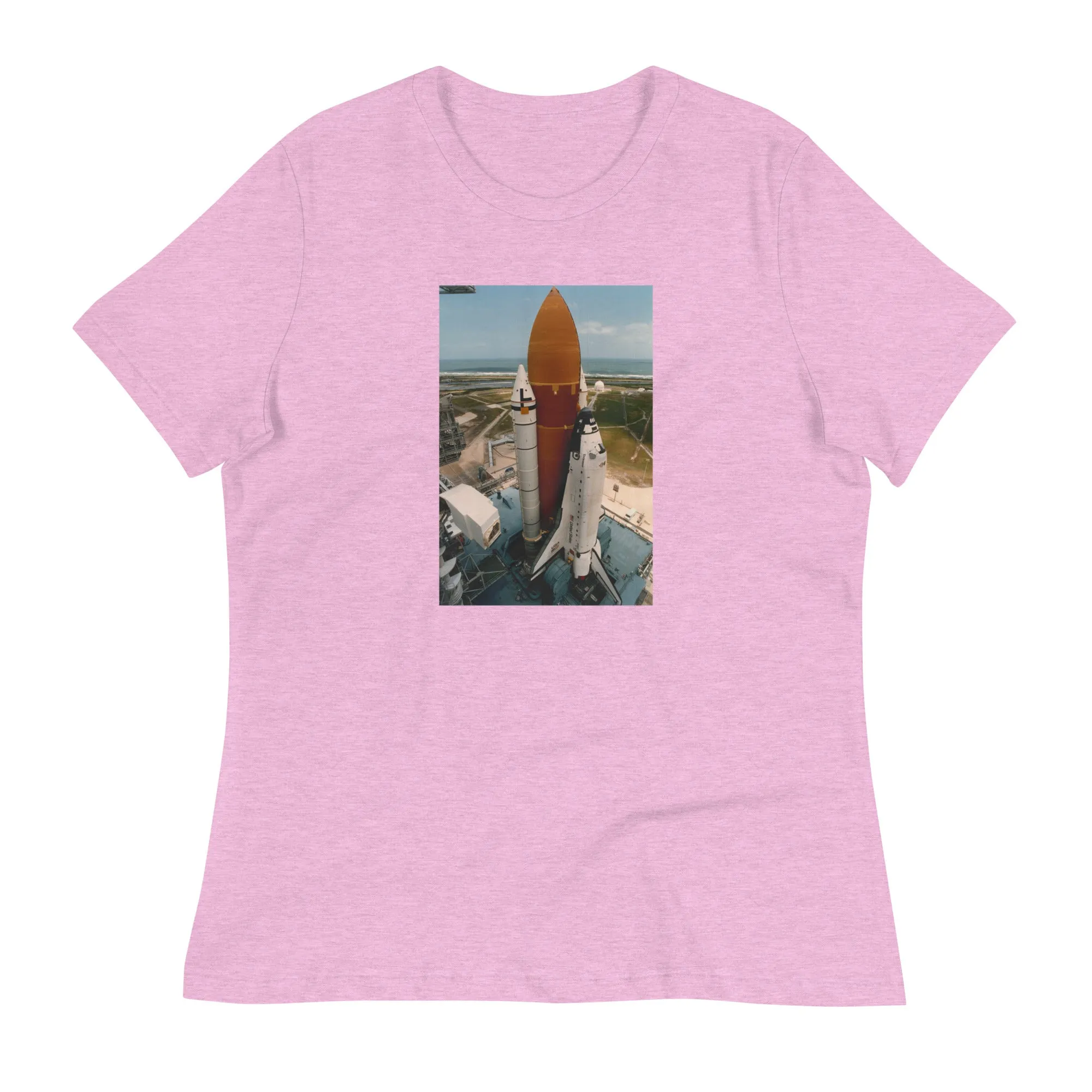 NASA Space Shuttle Endeavor Custom Women's Relaxed T-Shirt