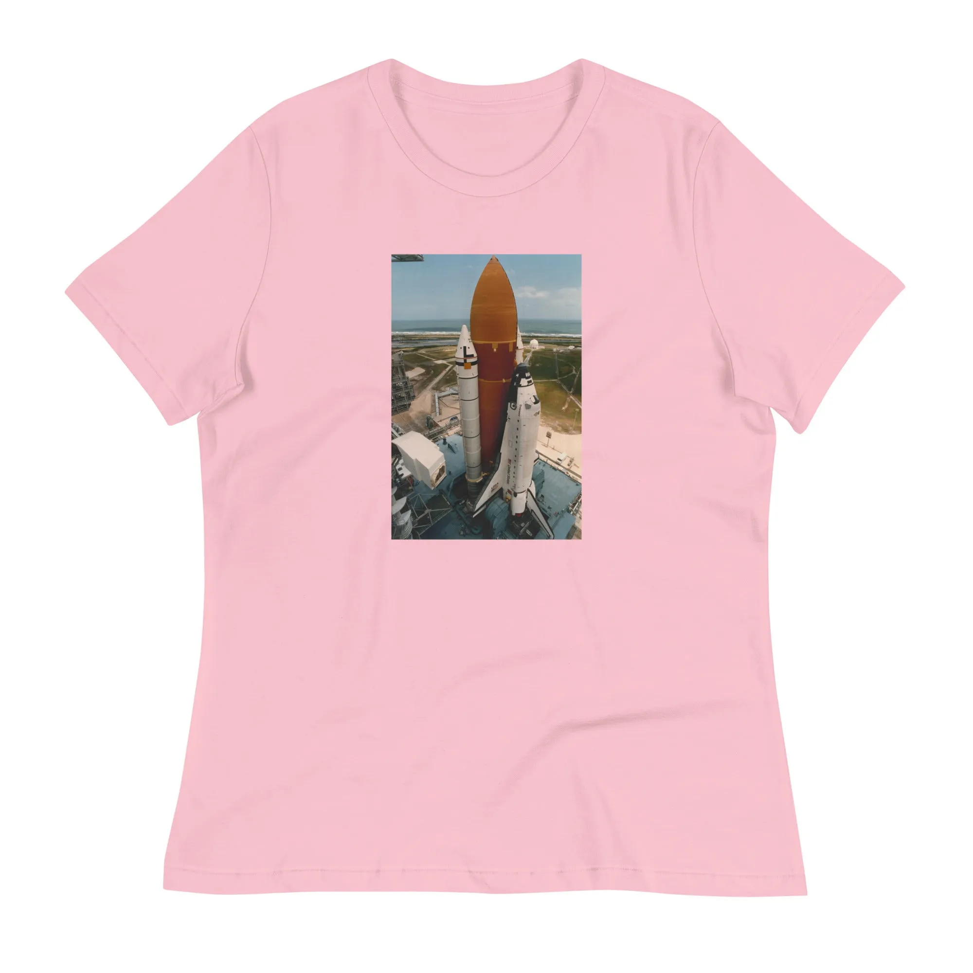 NASA Space Shuttle Endeavor Custom Women's Relaxed T-Shirt