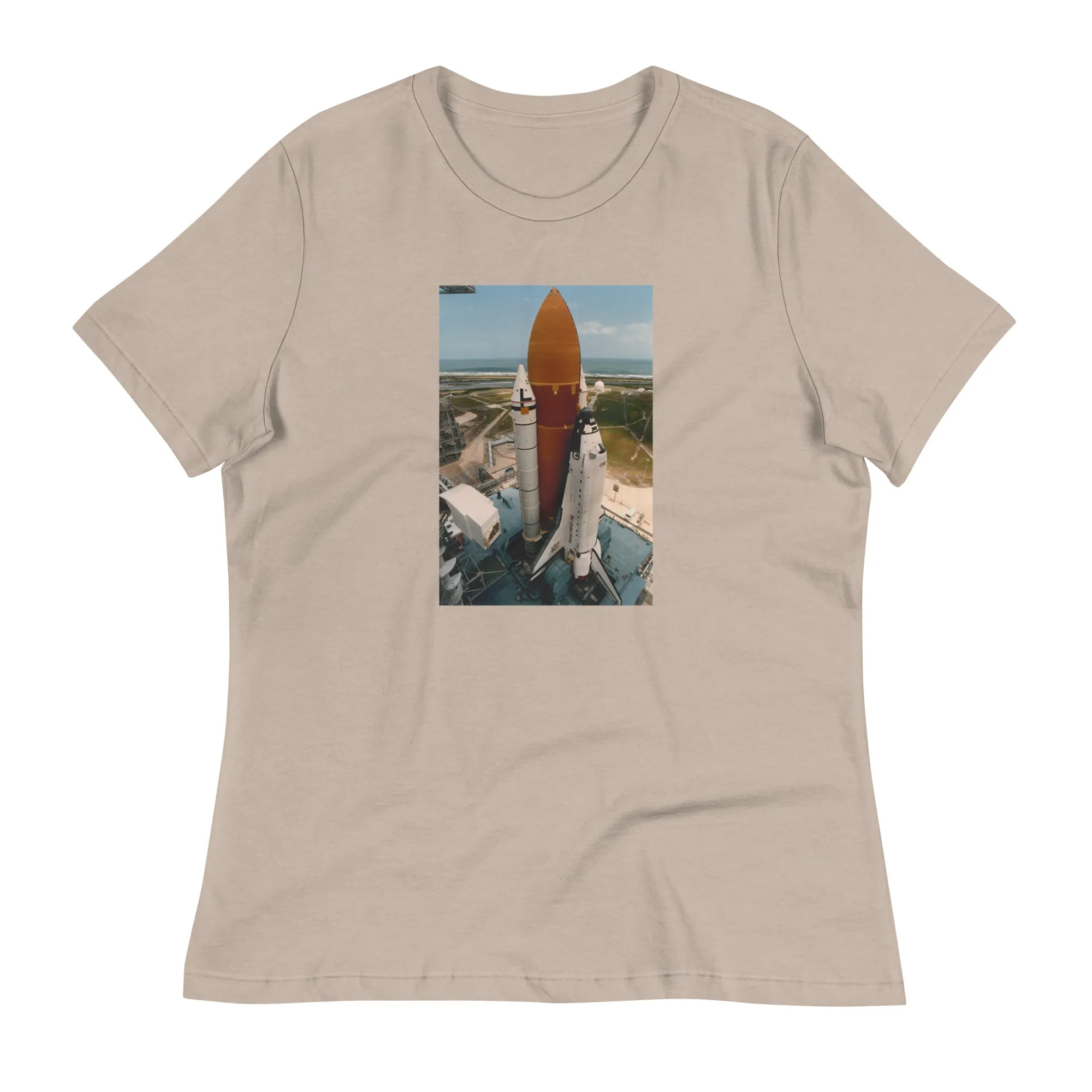 NASA Space Shuttle Endeavor Custom Women's Relaxed T-Shirt