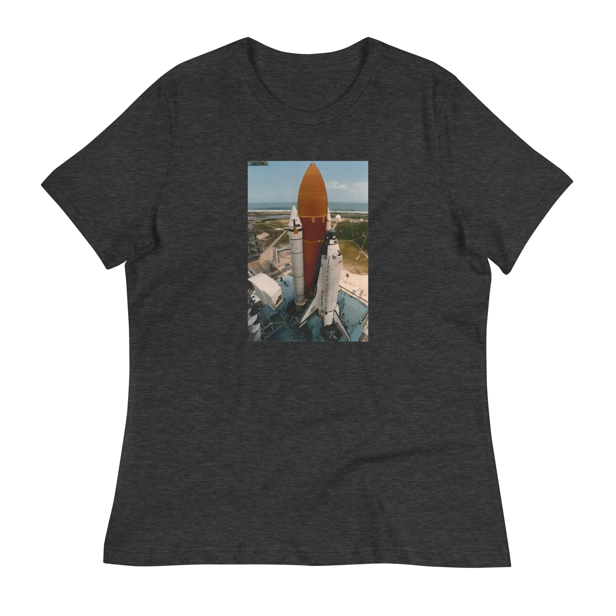 NASA Space Shuttle Endeavor Custom Women's Relaxed T-Shirt