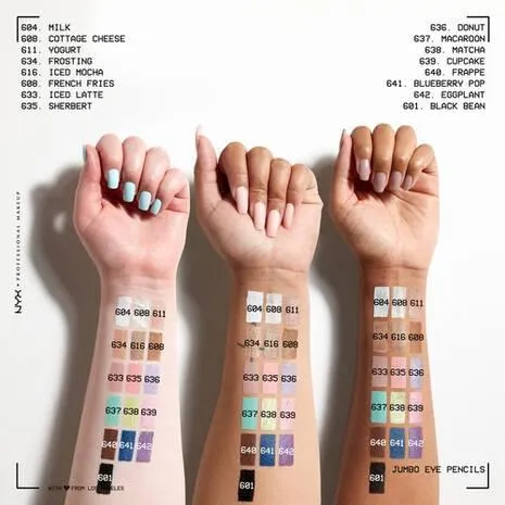 NYX - Professional Makeup  8 piece Jumbo Eye Pencil Vault