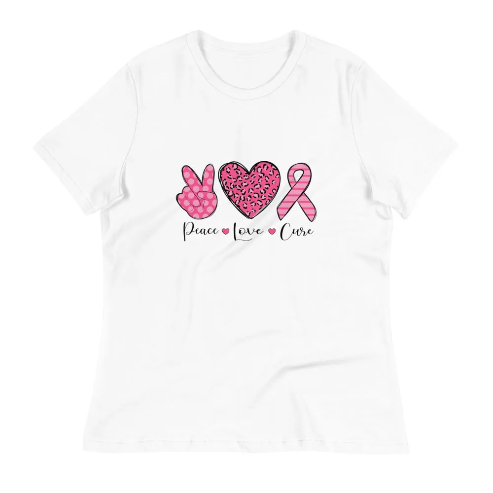 Peace Love Cure Relaxed T-Shirt
