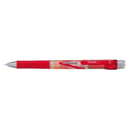 Pentel Mechanical Pencil E-Sharp 0.7mm Red